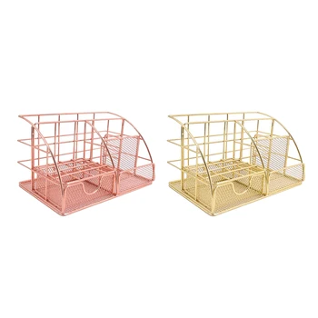 Mesh Metal Desk Organizer with Drawer,File Tray for Pen,Marker,Paper etc for Office,School,Home
Mesh Metal Desk Organizer with Drawer,File Tray for Pen,Marker,Paper etc for Office,School,Home