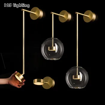 LED Wall Lamp Bedside Stair Wall Sconce Warm Light Corridor Luminaire Bathroom Light Home Lighting Gold Clear Glass Post Modern
LED Wall Lamp Bedside Stair Wall Sconce Warm Light Corridor Luminaire Bathroom Light Home Lighting Gold Clear Glass Post Modern
