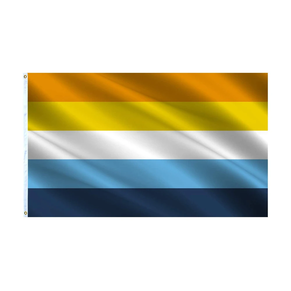 

3x5 Ft Aroace Gay Pride Flag Aromantic Asexual ARO Ace LGBTQ Rainbow Flags