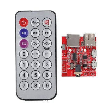 Multi-functional Bluetooth MP3 Decoding Module Receiver Board 4.1 Circuit Board with Remote Control
Multi-functional Bluetooth MP3 Decoding Module Receiver Board 4.1 Circuit Board with Remote Control