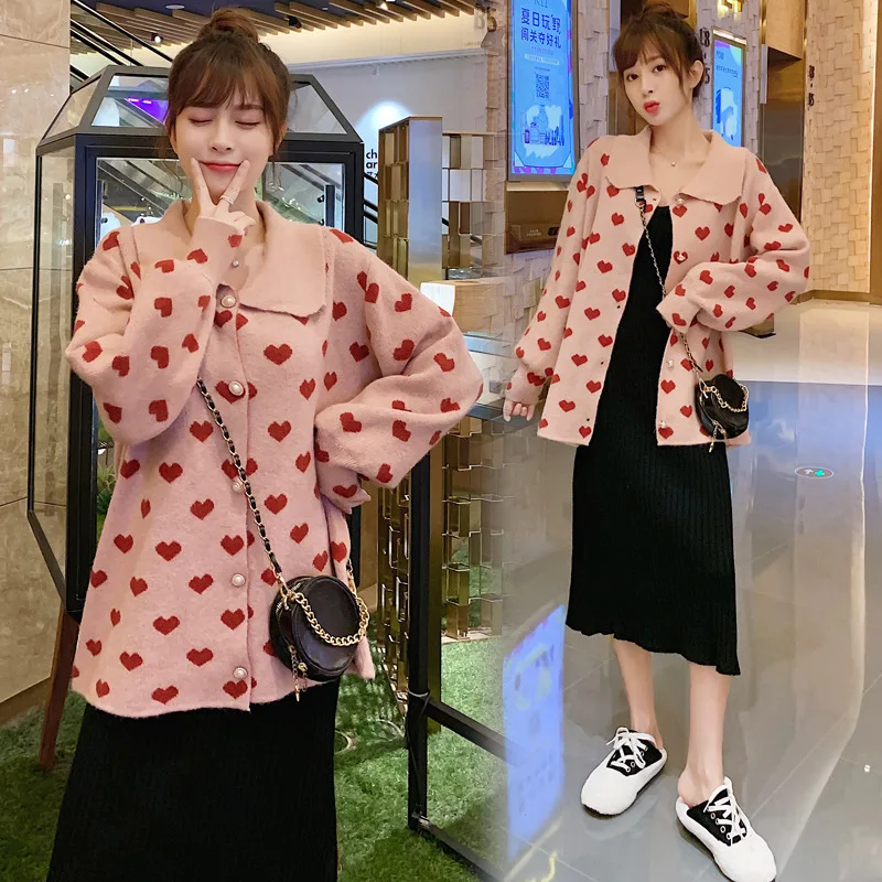 2019 New Style Fashion Loose Korean-style Thick Polo Collar Pearl Clasp Knitted Cardigan Sweater Coat Loose-Fit
2019 New Style Fashion Loose Korean-style Thick Polo Collar Pearl Clasp Knitted Cardigan Sweater Coat Loose-Fit