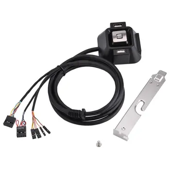 Desktop Computer PC Power Supply Case on / off Reset Button Switch Cable Block Extender with Dual USB Dual Port Audio Jack
Desktop Computer PC Power Supply Case on / off Reset Button Switch Cable Block Extender with Dual USB Dual Port Audio Jack