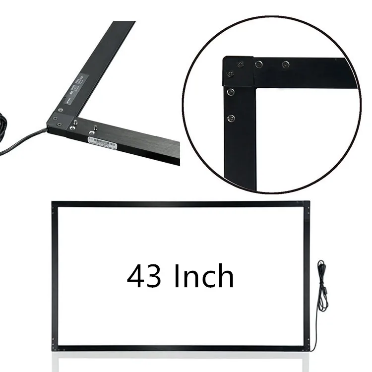 43 inch IR Infrared Multi Touch Screen Overlay frame 20points for interactive whiteboard magic mirror raspberry pi3 TV computer
43 inch IR Infrared Multi Touch Screen Overlay frame 20points for interactive whiteboard magic mirror raspberry pi3 TV computer
