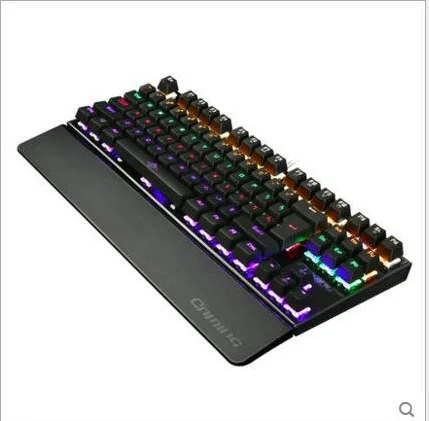 Oimaster" K28 Mechanical Keyboard 87 Key Keyclick Back Light Keyboard for Gamers Full Key No Red cl lol Internet Bar
Oimaster" K28 Mechanical Keyboard 87 Key Keyclick Back Light Keyboard for Gamers Full Key No Red cl lol Internet Bar