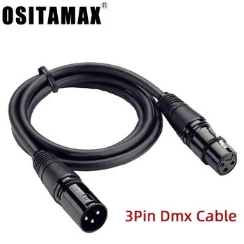Metal Plug 3-Pin Signal DMX Cable DMX512 Stage Lighting Signal Cable LED Par Light Moving Head Light DJ Equipment 1M Dmx Cable
Metal Plug 3-Pin Signal DMX Cable DMX512 Stage Lighting Signal Cable LED Par Light Moving Head Light DJ Equipment 1M Dmx Cable