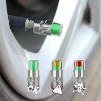 4 Pcs Auto Car Tire Pressure Alarm Monitor Sensor Indicator Alert Valves Stems Caps Car Tyre Pressure Monitoring System
4 Pcs Auto Car Tire Pressure Alarm Monitor Sensor Indicator Alert Valves Stems Caps Car Tyre Pressure Monitoring System