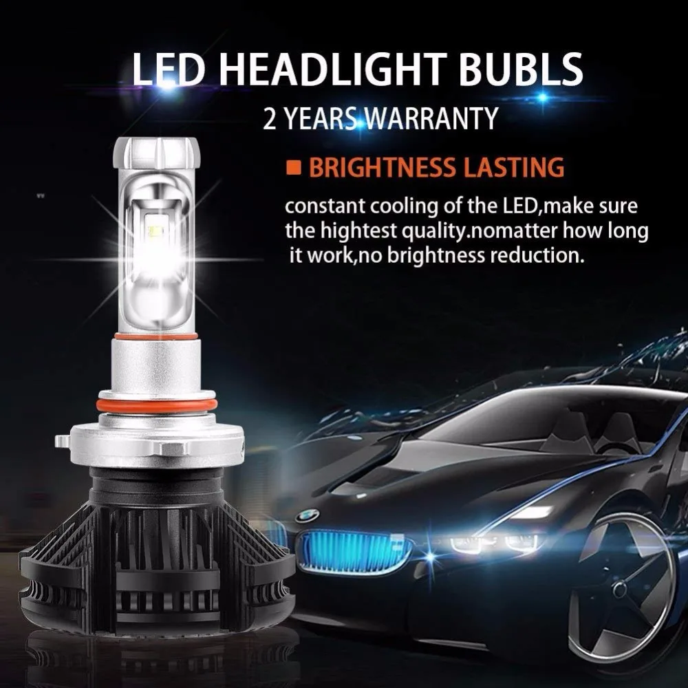 OVEHEL Car Light ZES H11 LED Headlight Bulbs