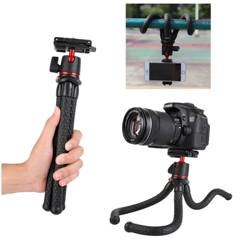 Portable Flexible Octopus Mobile Phone Tripod 2 in 1 Foldable Clip Magic Arm Quick Release Plate for SONY Canon Fujifilm camera
Portable Flexible Octopus Mobile Phone Tripod 2 in 1 Foldable Clip Magic Arm Quick Release Plate for SONY Canon Fujifilm camera