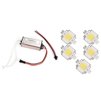 1 Set LED Lamp Driver Transformer Electric Transformer Driver & 5 Pcs Led Module Led Lamp Bulb White Nature
1 Set LED Lamp Driver Transformer Electric Transformer Driver & 5 Pcs Led Module Led Lamp Bulb White Nature
