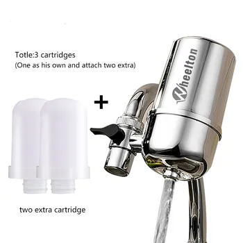 Wheelton Tap Water Filter Faucet(F-102-2E) Removal Replacement Filter Remove Alkaline Water Ceramic Cartridge Purifier freeship
Wheelton Tap Water Filter Faucet(F-102-2E) Removal Replacement Filter Remove Alkaline Water Ceramic Cartridge Purifier freeship