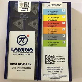 TNMG160408NN LT10, orighinal CNC blade carbide insert LATHE TOOL 10pcs/lot,General material,TNMG160408 NN LT10
TNMG160408NN LT10, orighinal CNC blade carbide insert LATHE TOOL 10pcs/lot,General material,TNMG160408 NN LT10