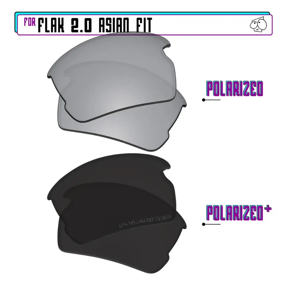 Поляризованные Сменные линзы EZReplace для солнцезащитных очков Oakley Flak 2,0 азиатские (AF)-BlackP Plus-серебристые P
Поляризованные Сменные линзы EZReplace для солнцезащитных очков Oakley Flak 2,0 азиатские (AF)-BlackP Plus-серебристые P