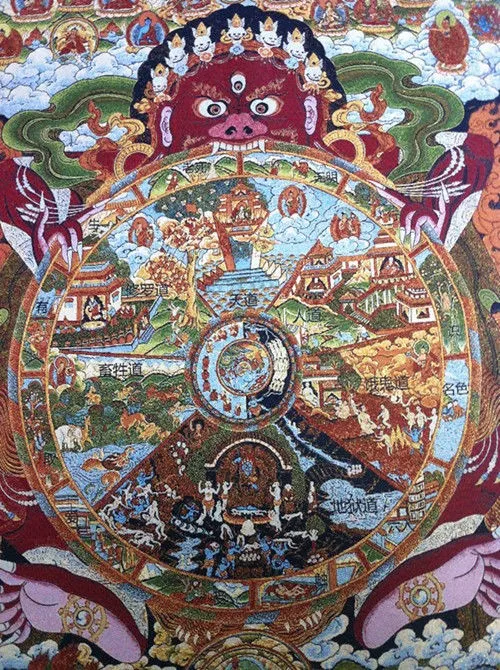 

Китай, Тибет, Непал, тара, волосы, золото, с изображением Будды и Гуаньинь exor, мир, богатство, thangkas