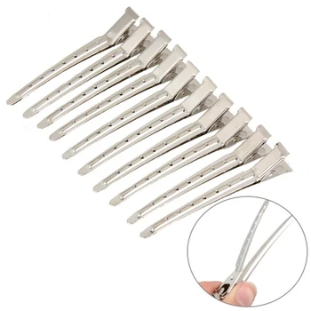 10pcs Hair Clips Salon Barrettes Hairdressing With Holes DIY Sectioning Clamp Duck Mouth Useful Styling Tools Accessories
10pcs Hair Clips Salon Barrettes Hairdressing With Holes DIY Sectioning Clamp Duck Mouth Useful Styling Tools Accessories