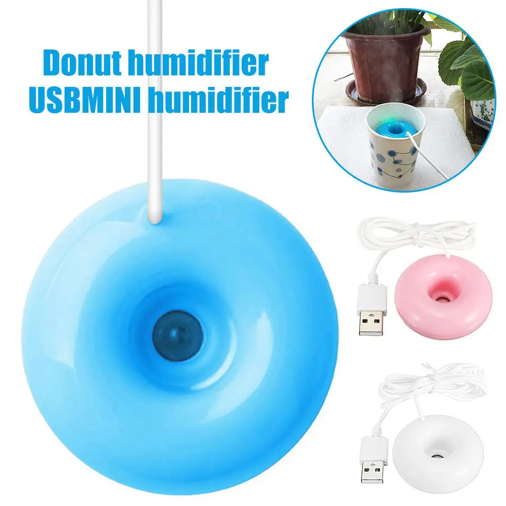 Portable Mini USB Air Humidifier Purifier Aroma Diffuser Steam Doughnut Shape Home Atomizer Cool Mist Maker for Home
Portable Mini USB Air Humidifier Purifier Aroma Diffuser Steam Doughnut Shape Home Atomizer Cool Mist Maker for Home
