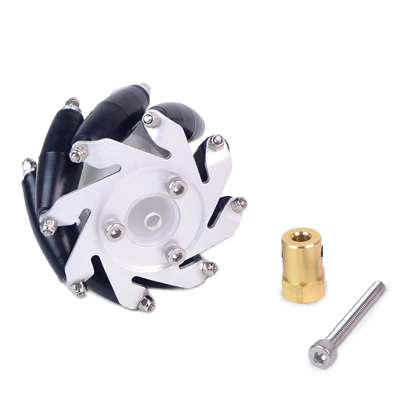 Hot 4PCs Mecanum Wheels 60mm Heavyduty Industrial Mecanum Wheel With 8 Roller W/Hubs 5mm Couplers For RC Robot Car DIY Accessori
Hot 4PCs Mecanum Wheels 60mm Heavyduty Industrial Mecanum Wheel With 8 Roller W/Hubs 5mm Couplers For RC Robot Car DIY Accessori
