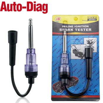 Automotive Scanner Spark Plug Tester Ignition System Coil Engine In Line Auto Diagnostic Test Tool 12V In-Line Spark Tester
Automotive Scanner Spark Plug Tester Ignition System Coil Engine In Line Auto Diagnostic Test Tool 12V In-Line Spark Tester