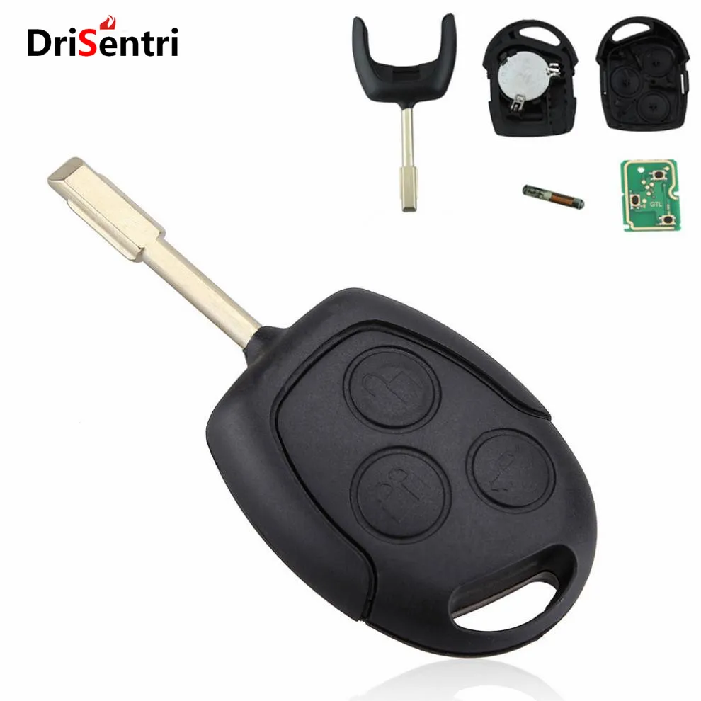433 MHZ 3 Button Remote Entry Key Fob with Chip for Ford Mondeo / Fiesta / Focus / KA / Transit / K2 2002-2012 No Battery
433 MHZ 3 Button Remote Entry Key Fob with Chip for Ford Mondeo / Fiesta / Focus / KA / Transit / K2 2002-2012 No Battery