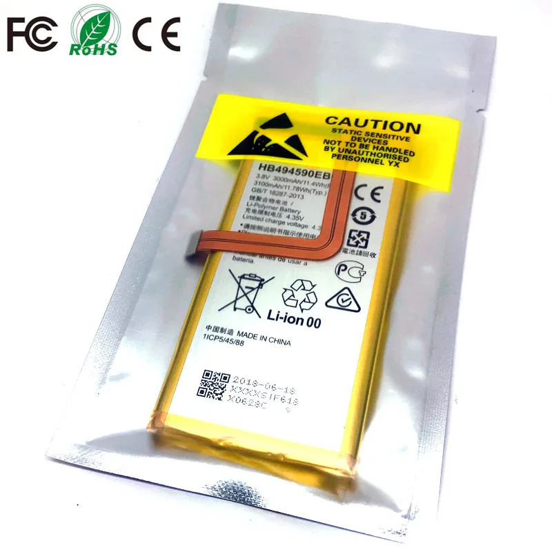 HB494590EBC Rechargeable Battery For Huawei Honor 7 Honor7 Glory PLK-TL01H ATH-AL00 PLK-AL10 Replacement Phone Battery
HB494590EBC Rechargeable Battery For Huawei Honor 7 Honor7 Glory PLK-TL01H ATH-AL00 PLK-AL10 Replacement Phone Battery