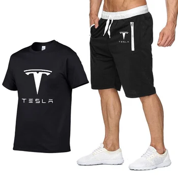 Men Short Sleeve Tesla Car Logo Summer Men T-Shirt Harajuku Hip Hop T-Shirt High Quality Cotton T-shirts Pants Sports Suit
Men Short Sleeve Tesla Car Logo Summer Men T-Shirt Harajuku Hip Hop T-Shirt High Quality Cotton T-shirts Pants Sports Suit