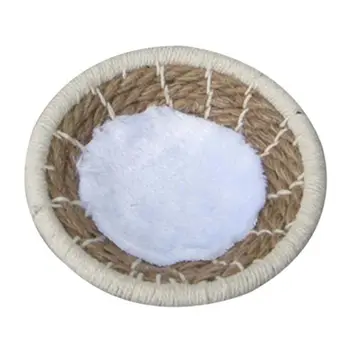 Round Hand-woven Cotton Rope Bird Breeding Nest Parakeet Straw Silk Soft Comfor B85C
Round Hand-woven Cotton Rope Bird Breeding Nest Parakeet Straw Silk Soft Comfor B85C