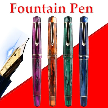 Resin Fountain Pen No. 6 BOCK Nib with Converter Germany Imported Colorful Office School Stationery Gift
Resin Fountain Pen No. 6 BOCK Nib with Converter Germany Imported Colorful Office School Stationery Gift