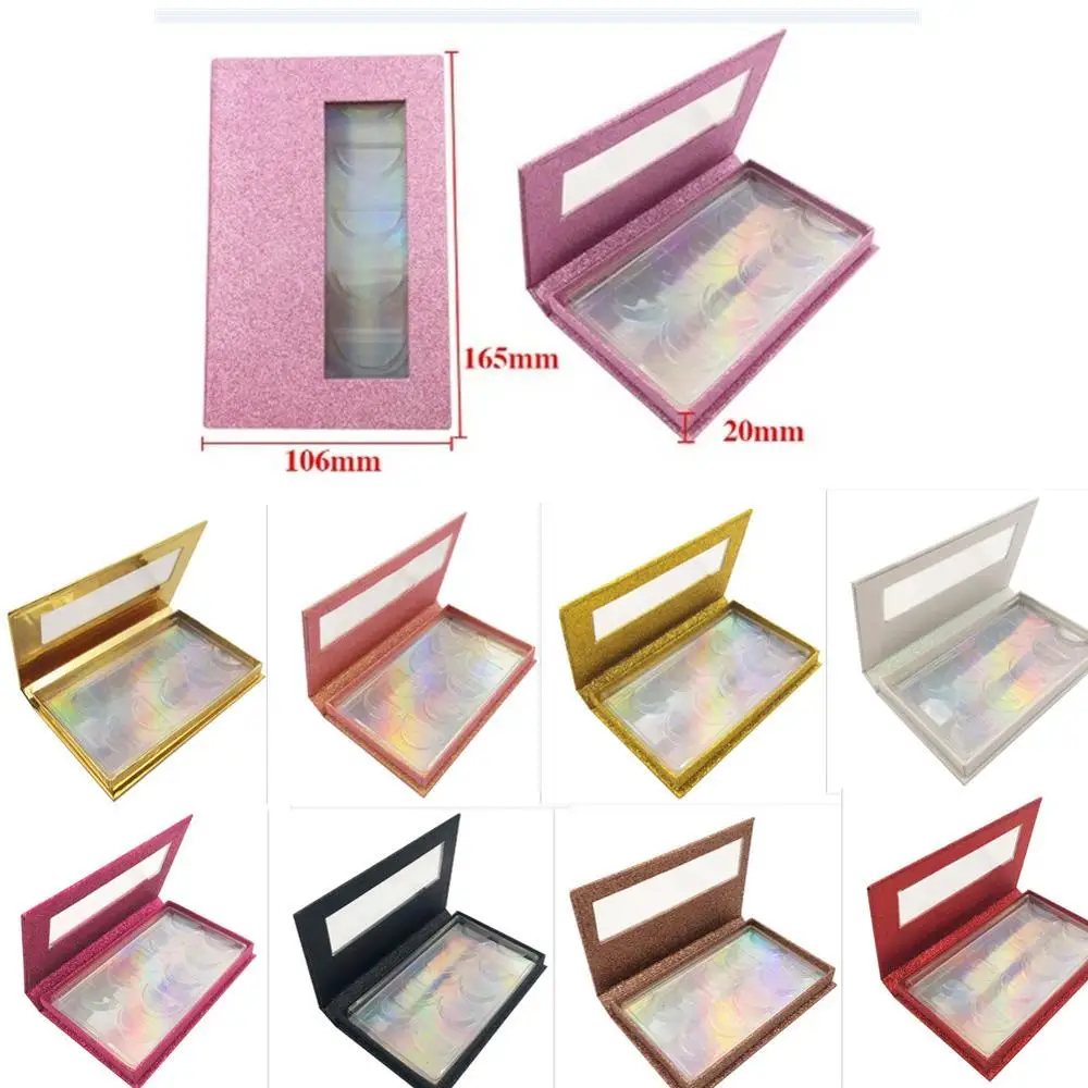 5 Pairs eyelash packaging box without Logo Rectangle Cardboard packaging faux mink lashes strips empty case bul
5 Pairs eyelash packaging box without Logo Rectangle Cardboard packaging faux mink lashes strips empty case bul