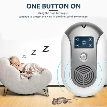 Ultrasonic Electronic Pest Insect Repeller Anti Mouse Mosquito Cockroach Rodent Bug Controller Killer EU US Plug
Ultrasonic Electronic Pest Insect Repeller Anti Mouse Mosquito Cockroach Rodent Bug Controller Killer EU US Plug