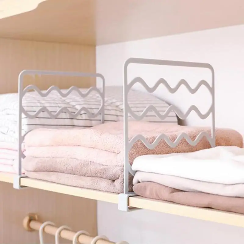 Closet Cabinet Shelf Dividers Wardrobe Shelf Partition Shelves Multi-function Desktop Holder Storage Organizer Decorative
Closet Cabinet Shelf Dividers Wardrobe Shelf Partition Shelves Multi-function Desktop Holder Storage Organizer Decorative