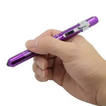 Wasafire 5pcs/lot Portable Led Torch Lamp Mini Work Light Medical First Aid Pen Light Clip Flashlight For Doctor Nurse Diagnosis
Wasafire 5pcs/lot Portable Led Torch Lamp Mini Work Light Medical First Aid Pen Light Clip Flashlight For Doctor Nurse Diagnosis