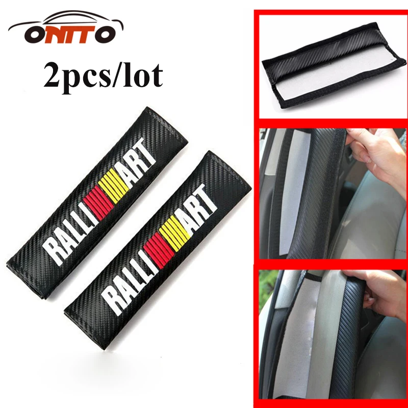 2pcs RALLIART logo Car Seat Safety Belt Cover Belts Padding Cover For Mitsubishi Lancer 10 9 EX Eclipse Galant outlander
2pcs RALLIART logo Car Seat Safety Belt Cover Belts Padding Cover For Mitsubishi Lancer 10 9 EX Eclipse Galant outlander