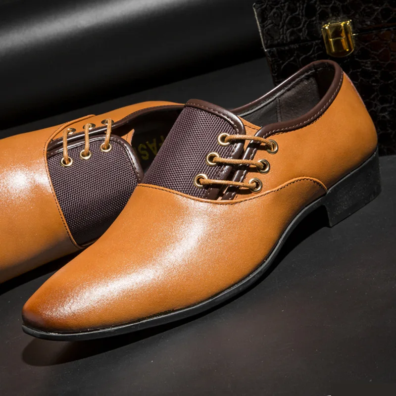 Pointed Toe Classics Retro PU Men's Dress Shoes Slip-On Low Sewing Solid Oxfords Spring Autumm Office Career Dress Men Shoes
Pointed Toe Classics Retro PU Men's Dress Shoes Slip-On Low Sewing Solid Oxfords Spring Autumm Office Career Dress Men Shoes