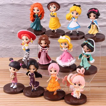 Q Posket Princess Toys Snow White Belle Alice Cinderella Jane Jessie Merida Boo PVC Action Figures Dolls Gift for Girls 3pcs/set 
Q Posket Princess Toys Snow White Belle Alice Cinderella Jane Jessie Merida Boo PVC Action Figures Dolls Gift for Girls 3pcs/set