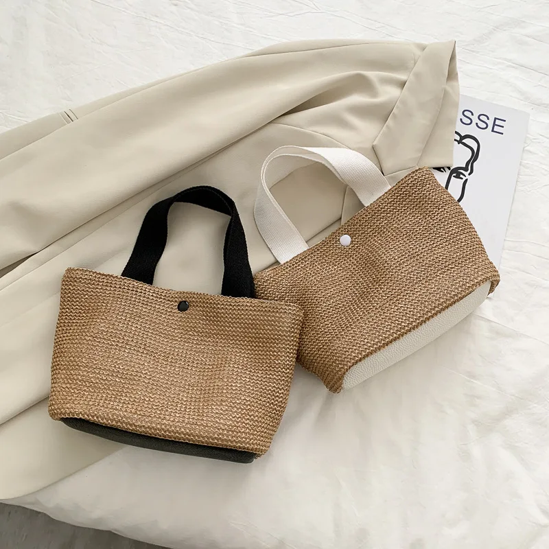 ins2020 new net red on the new summer vacation wild woven retro portable straw bag womens handbags and purses
ins2020 new net red on the new summer vacation wild woven retro portable straw bag womens handbags and purses