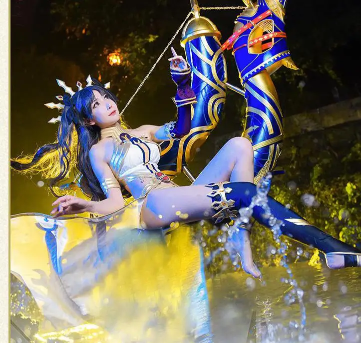 Anime Fate/extra Ishtar Cosplay Costume Fgo Women Cosplay Dress For Christmas Halloween 
Anime Fate/extra Ishtar Cosplay Costume Fgo Women Cosplay Dress For Christmas Halloween