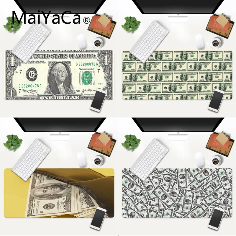 Dollar bill pattern Lock Edge Speed Control Laptop Keyboard Mat Gaming Mouse Pad Large Deak Mat 700x300mm for overwatch/cs go
Dollar bill pattern Lock Edge Speed Control Laptop Keyboard Mat Gaming Mouse Pad Large Deak Mat 700x300mm for overwatch/cs go
