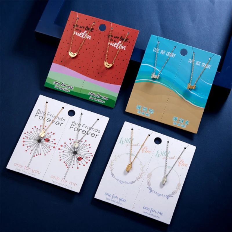 Ailodo 2 Pcs/Set Make a Wish Necklace Watermelon Leaf Animal Pendant Couple Necklace Friendship Necklace Jewelry Gift LD239
Ailodo 2 Pcs/Set Make a Wish Necklace Watermelon Leaf Animal Pendant Couple Necklace Friendship Necklace Jewelry Gift LD239