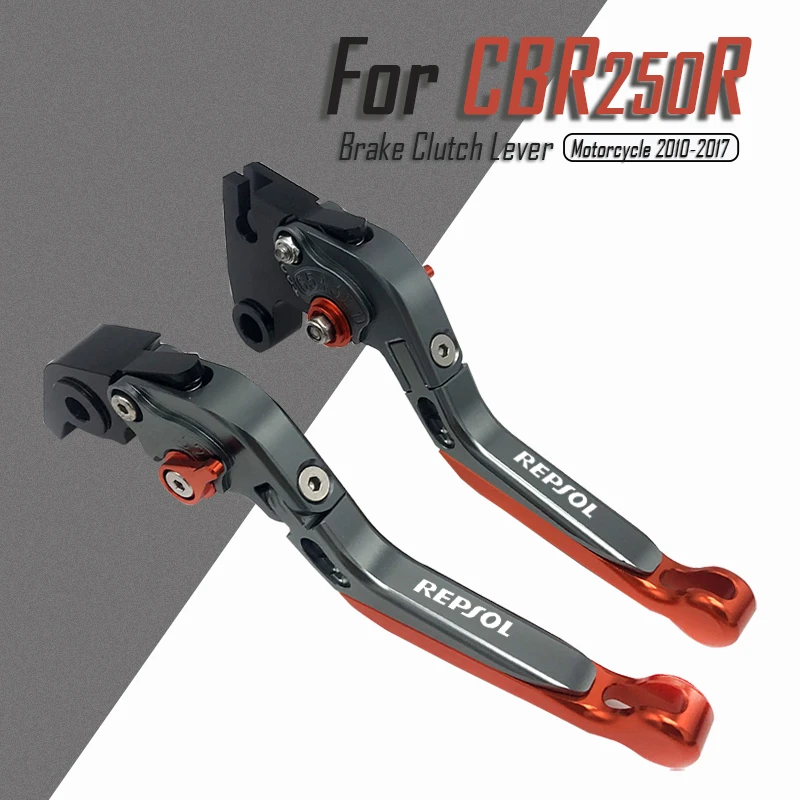 CBR 250 R For HONDA CBR250R 2010-2017 2016 2015 2014 2013 2012 Motorcycle CNC Adjustable Folding Extendable Brake Clutch Levers
CBR 250 R For HONDA CBR250R 2010-2017 2016 2015 2014 2013 2012 Motorcycle CNC Adjustable Folding Extendable Brake Clutch Levers