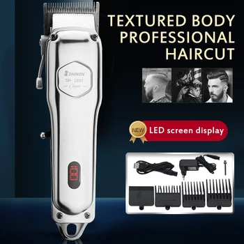 

Rechargeable Cordless Electric Shaver Hair Shavers Haircut Machine Barber Clippers Beard Trimmer Shaving Machine Razor Sideburns