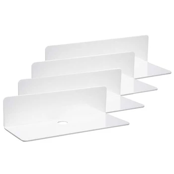 Acrylic Floating Shelves Set of 4,Small Wall Display Shelf for Bluetooth Speakers/Security Cameras
Acrylic Floating Shelves Set of 4,Small Wall Display Shelf for Bluetooth Speakers/Security Cameras