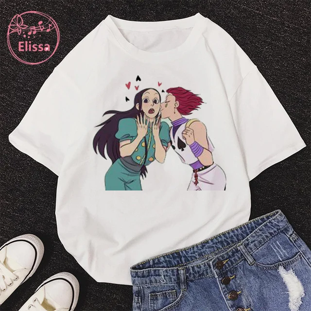 Japan Anime Hunter X Hunter T Shirt Women Funny Summer Tops Cartoon HISOKA MOROW Graphic Tees Harajuku Girl T shirt,Dropshipping 
Japan Anime Hunter X Hunter T Shirt Women Funny Summer Tops Cartoon HISOKA MOROW Graphic Tees Harajuku Girl T shirt,Dropshipping