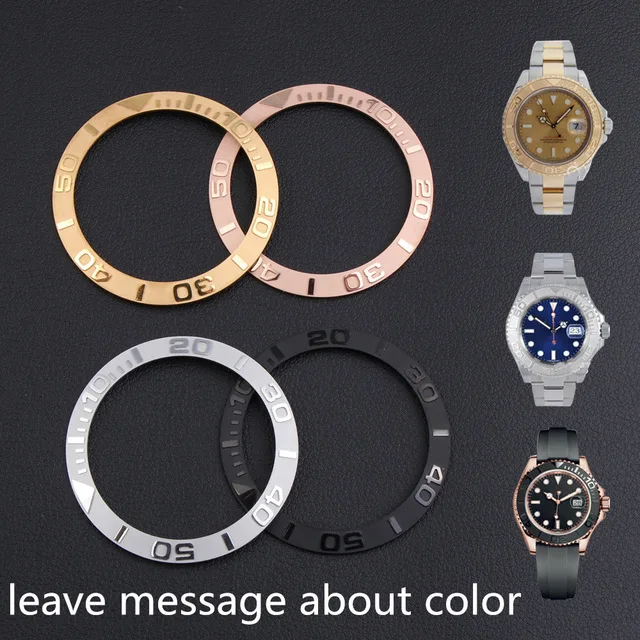 33-41.5mm 30.5-38mm Black Gold Silver Ceramic Bezel Insert For RLX Dial for Oyster Watch Face Watches Replacement Accessories
33-41.5mm 30.5-38mm Black Gold Silver Ceramic Bezel Insert For RLX Dial for Oyster Watch Face Watches Replacement Accessories