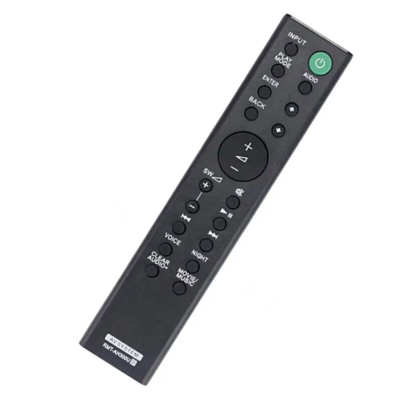 100%New RMT-AH300U Replaced Remote Control fit for Sony Sound Bar HTCT290 HT-CT290 HT-CT291
100%New RMT-AH300U Replaced Remote Control fit for Sony Sound Bar HTCT290 HT-CT290 HT-CT291