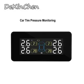 USB Charging Car TPMS Truck Tire Pressure Monitoring System HD Digital LCD Display Auto Alarm Tool Wireless 4 External Sensor
USB Charging Car TPMS Truck Tire Pressure Monitoring System HD Digital LCD Display Auto Alarm Tool Wireless 4 External Sensor