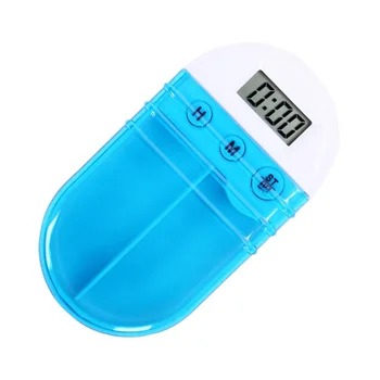 1PC Mini Pill Box Smart Alarm Clock Medication Reminder Pill Dispenser Moisture Proof Medicine Storage Box Convenient Pills Case
1PC Mini Pill Box Smart Alarm Clock Medication Reminder Pill Dispenser Moisture Proof Medicine Storage Box Convenient Pills Case
