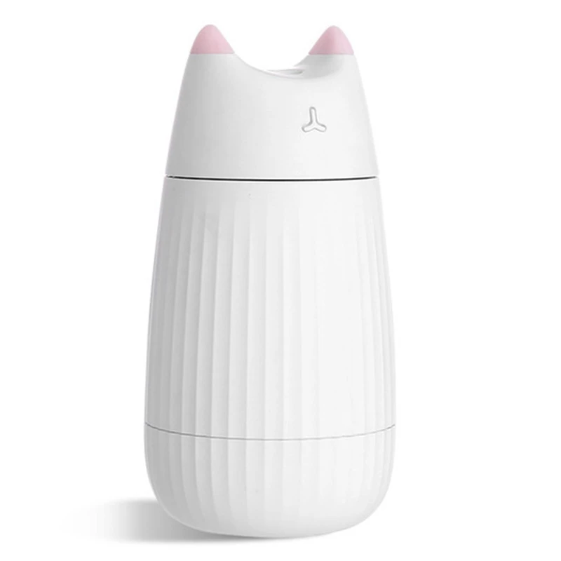 

Cat Shape Humidifier Ultrasonic Essential Oil Diffuser USB 200ML Aromatherapy Air Purifier for Home Car Freshener Mist Maker