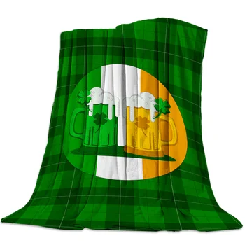 Checkered Background Irish Flag Beer Soft Fleece Throw Blanket Blanket Fleece Blanket Sofa/Bed/Plane Travel Plaids Bedding Towel
Checkered Background Irish Flag Beer Soft Fleece Throw Blanket Blanket Fleece Blanket Sofa/Bed/Plane Travel Plaids Bedding Towel