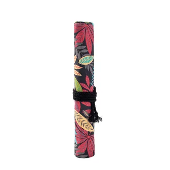 Deciduous Jungle Canvas Double-Layer Large-Capacity Water Chalk Pen Curtain with Brush Oil Brush Pen Bag Water Chalk Storage Bag
Deciduous Jungle Canvas Double-Layer Large-Capacity Water Chalk Pen Curtain with Brush Oil Brush Pen Bag Water Chalk Storage Bag