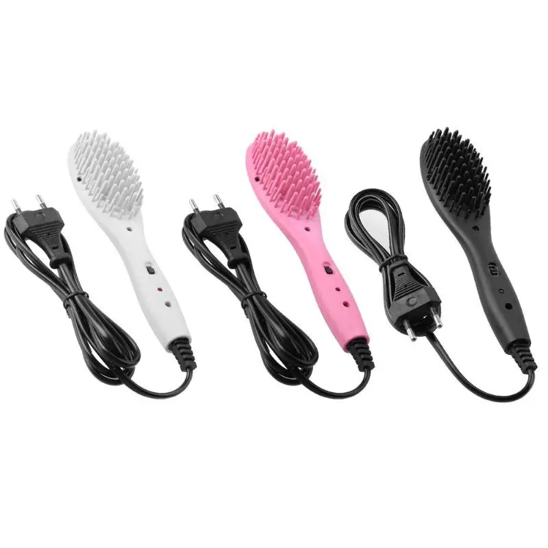 Salon Electric Hair Straightening Brush Auto Straight Irons Fast Hair Straightener Comb Hairstyling Tool
Salon Electric Hair Straightening Brush Auto Straight Irons Fast Hair Straightener Comb Hairstyling Tool