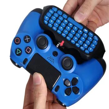 PS4 Blue Mini 2.4G Wireless Bluetooth Keyboard Keypad Chatpad for PlayStation 4 PS4 Slim and For PS4 Pro Game Controller Gamepad
PS4 Blue Mini 2.4G Wireless Bluetooth Keyboard Keypad Chatpad for PlayStation 4 PS4 Slim and For PS4 Pro Game Controller Gamepad